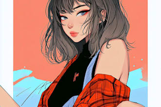 draw anime and manga illustrations