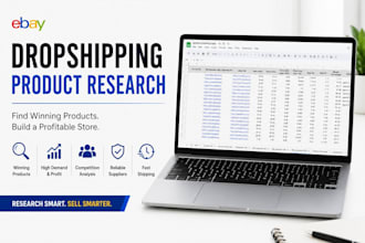 find ebay dropshipping product research