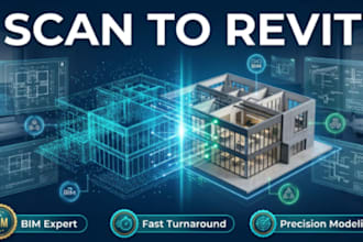 accurate scan to revit bim modeling for your project