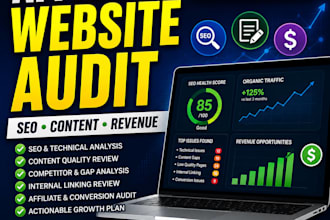 audit your affiliate website for SEO content and monetization