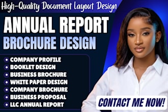 design professional annual report company profile annual report brochure report