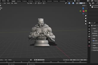do high quality 3d models, characters, roblox character for 3d printing