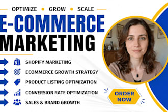 optimize your shopify store with ecommerce marketing and growth strategies