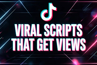 write viral tiktok reels short scripts with hooks