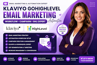 do klaviyo gohighlevel email marketing automation workflow campaign ghl expert