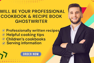 format your cookbook, recipe book and meal planner for kindle and print