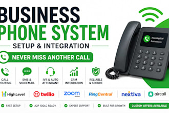 setup ringcentral nextiva twilio quo aircall ghl zoom phone system voip IVR a2p