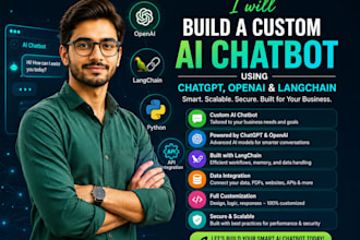 build an ai chatbot using chatgpt, openai, and langchain