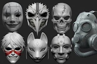 do cosplay helmet, 3d printable model, cosplay prop, 3d cosplay, custom mask