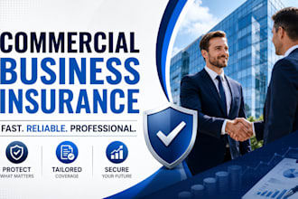 help you get commercial business insurance for your business