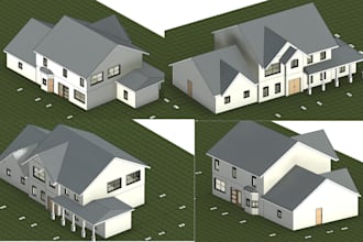 3d architectural bim model revit floor plan shop drawings autodesk revit autocad
