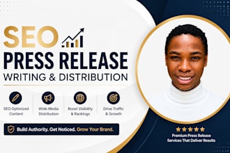 write and distribute your SEO press release