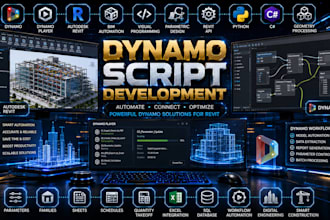 create dynamo script, revit automation, dynamo player bim workflow tools