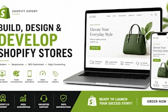 create a branded shopify dropshipping store