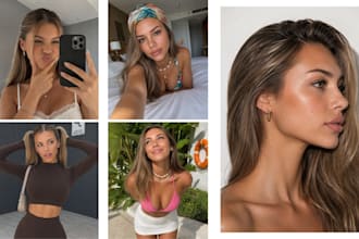 create an ai influencer ai avatar ai girl ai model and custom content for social