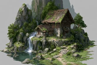 create environment concept art
