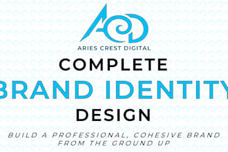 design a professional brand identity and brand style guide