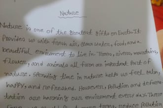write anything with my beautiful handwriting