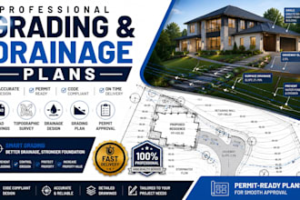design grading and drainage plan for residential and commercial projects