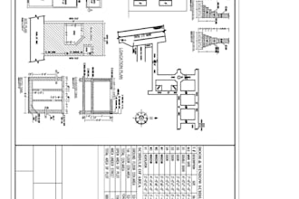 convert PDF, sketch, image to autocad dwg professionally