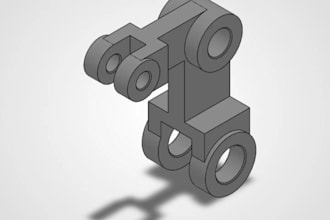 design 3d cad model, 2d technical drawing, parametric industrial product design