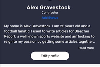 write SEO optimised football blog posts or video scripts