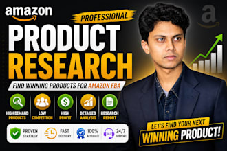 amazon fba VA for product research and listing