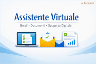 creare documenti e gestire email come assistente virtuale