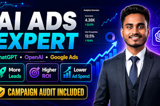 create high converting openai chatgpt ads and ai marketing campaigns