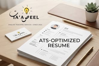 create a professional ats resume and CV for you