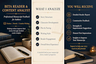 analyze your manuscript and provide constructive feedback