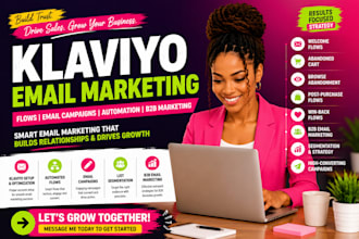 do klaviyo marketing, klaviyo flow, email marketing, email campaign and b2b
