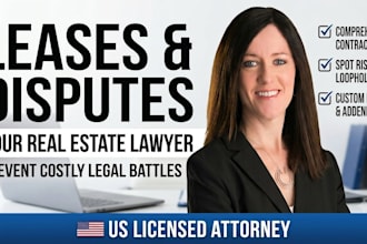 be your real estate lawyer for lease contract review to prevent disputes