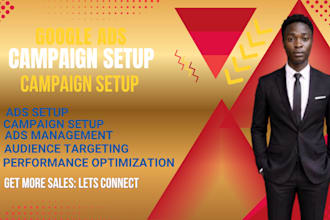 set up and optimize google ads campaigns