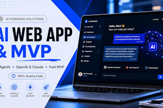 build an ai web application and vibe coding mvp