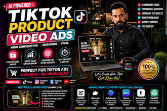 create ai product video ads for tiktok