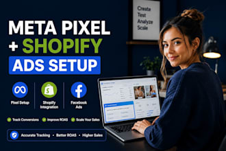 setup meta business manager facebook pixel ads account and shopify catalog inte