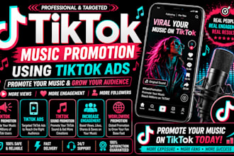promote tiktok music using tiktok ads, tiktok music promotion via tiktok music