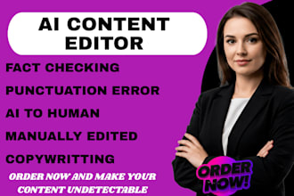 rewrite and humanize ai content naturally