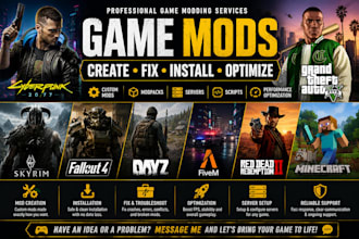 create fix gta 5 skyrim fallout 4 mods dayz mod cyberpunk 2077 rdr2 xbox arma