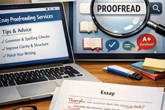 professionally proofread books, ebooks, general docs and medical text