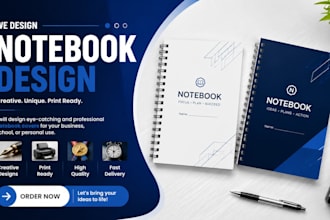 design KDP journals, planners, and notebooks
