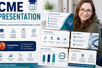 design cme presentation, medical education powerpoint slides