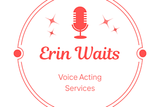 record audio for you with a female american accent