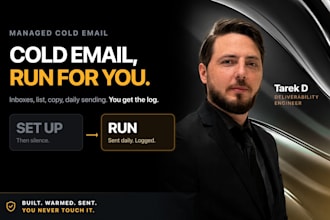build and verify a custom b2b cold email list