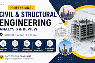 do civil and structural engineering analysis, review in georgia, atlanta tx