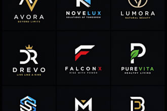 design a modern minimalist luxury business logo for your brand