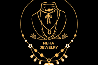 design luxury jewelry logo for brand and boutique