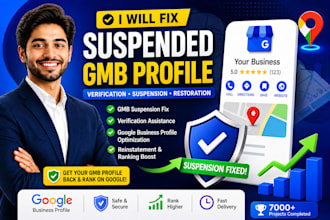fix suspended gmb profile google business profile verification gmb suspension