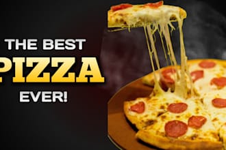 design eye catching food youtube thumbnails